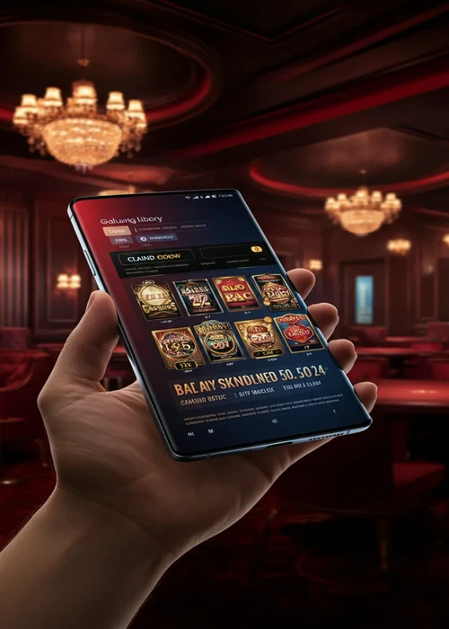 Interface utilisateur Simsino montrant les jeux populaires disponibles